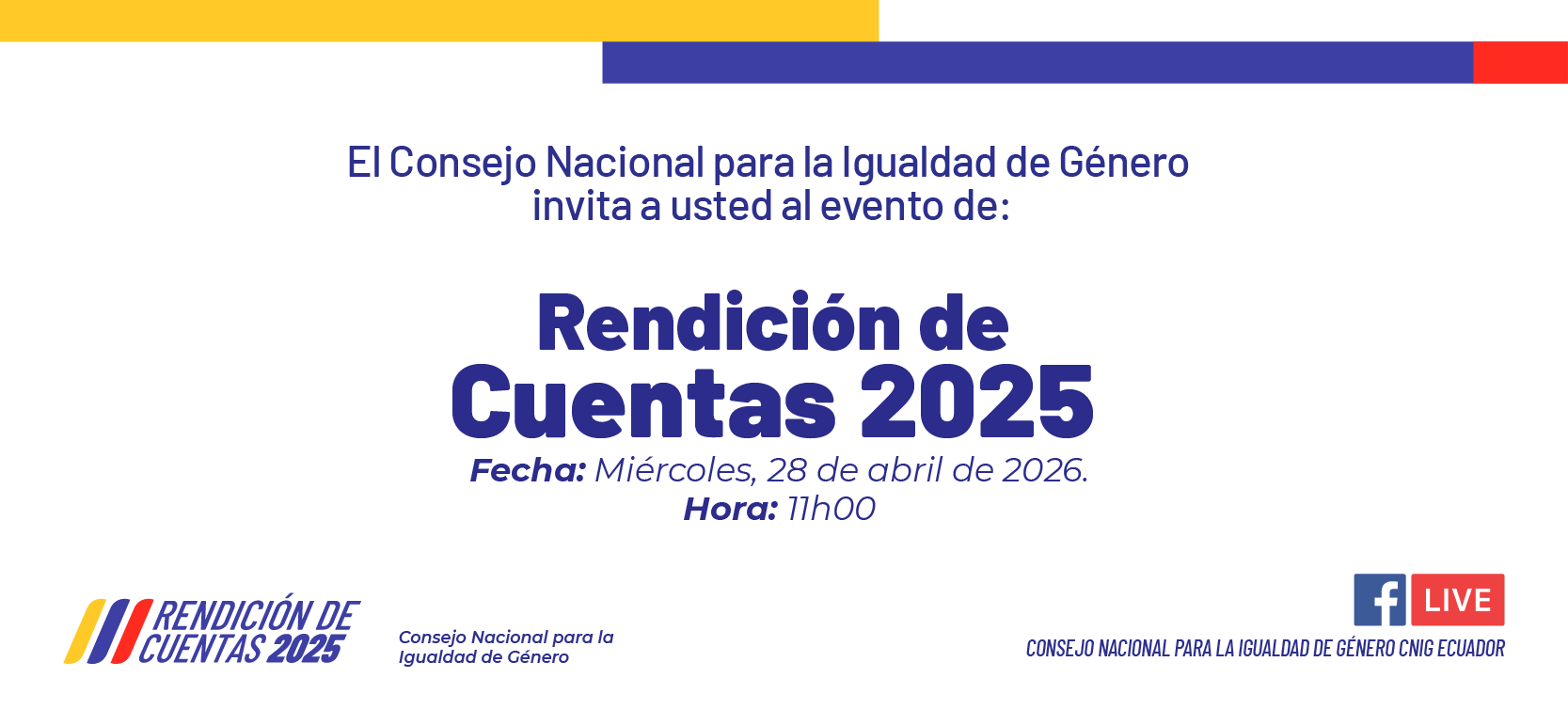 Te invitamos a participar en el acto de deliberación pública del CNIG 2025